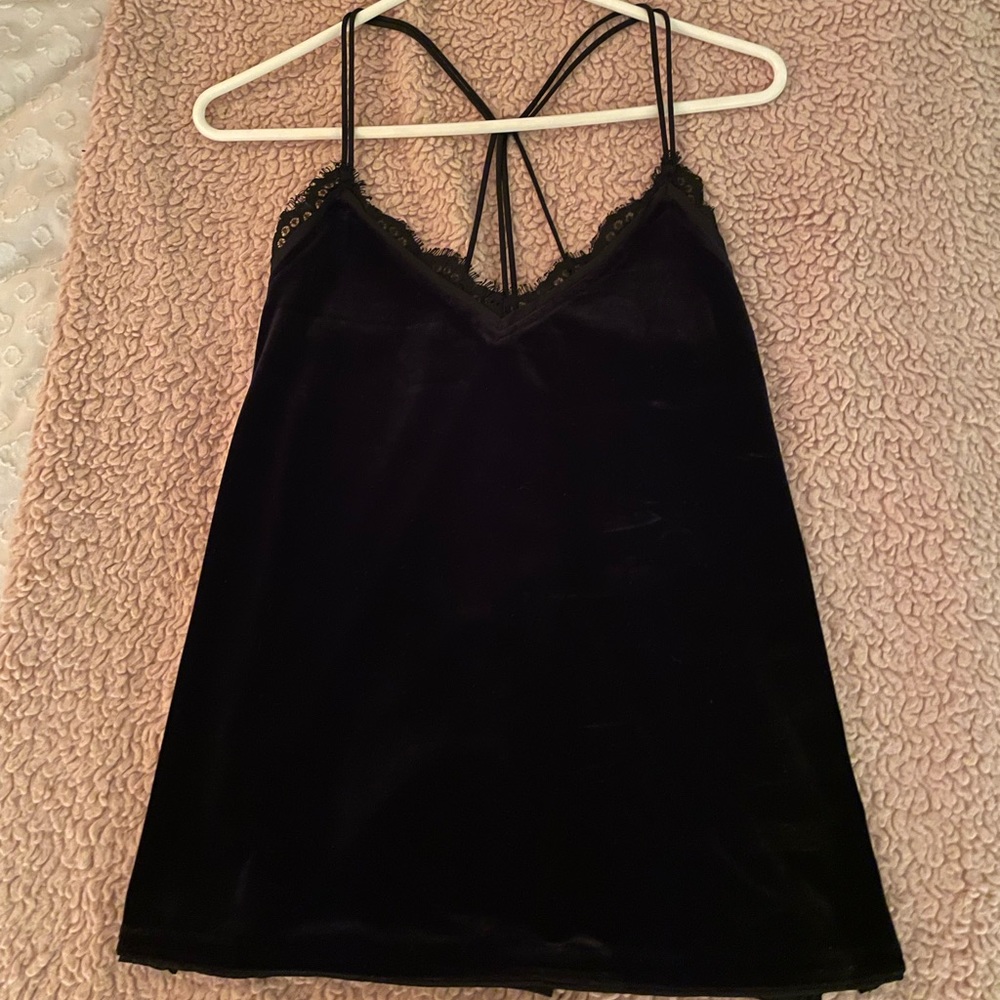 black velvet tank